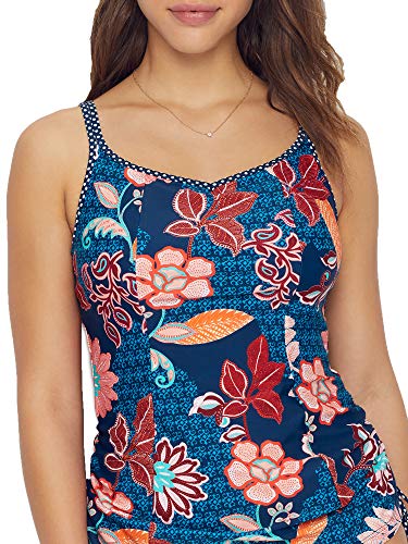 Pour Moi? Reef Underwired Tankini Top, Azul (Navy Navy), 85F (Talla del Fabricante: 32E) para Mujer