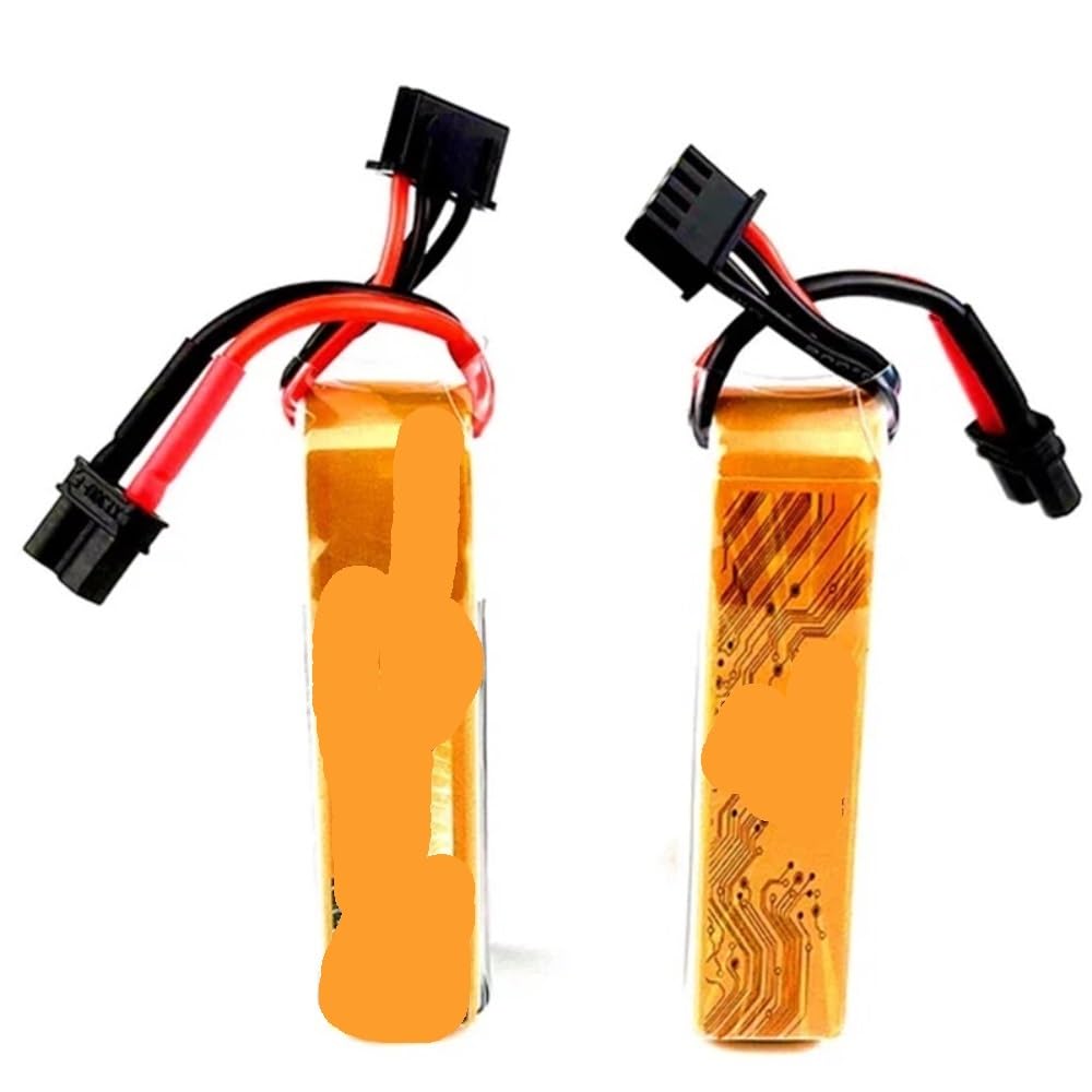 Batterie 3S 500mAh 11.1V LiPo haute décharge pour micro drone de course FPV C20 - 2