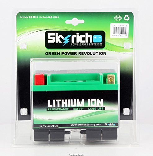 Skyrich - Batterie moto Lithium YTX14-BS 12V 14Ah HJX14