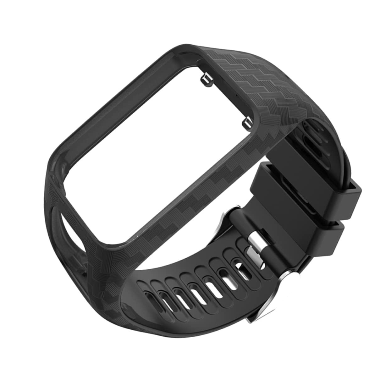 Artibetter 3piezas Correa De Reloj De Silicona Premium Para Reemplazo De Banda De Reloj Negro
