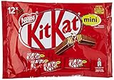 Certificado UTZ Nestlé KiKat Mini Chocolate con Leche - Barritas de chocolate - Snack de chocolate 200 gr