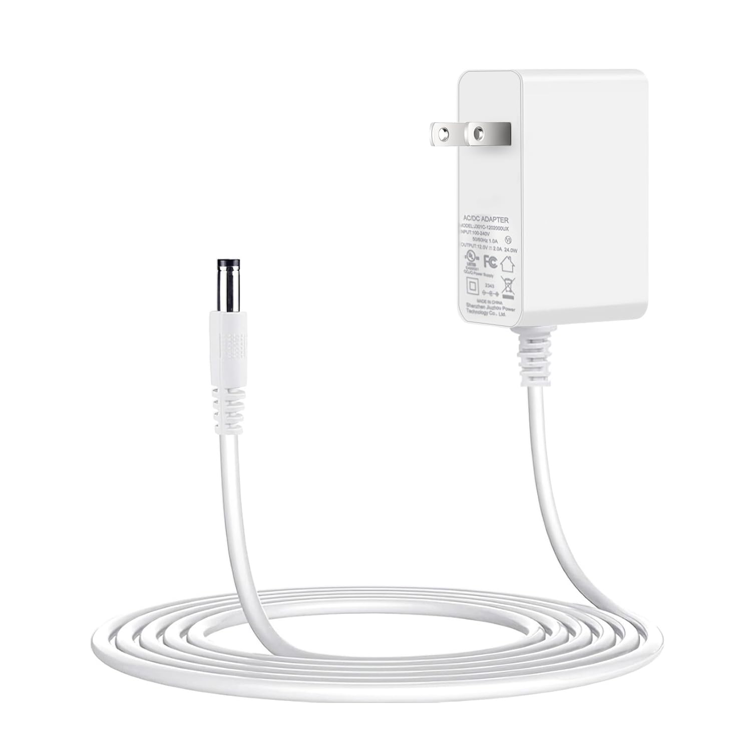 Photo 1 of Charger Power Cord for Spectra Electric Breast Pump S1, S2, Plus, S3 Pro, SPS100, SPS200, SG Synergy Gold Charging Cord, Baby Breast Pumps AC Adapter, White