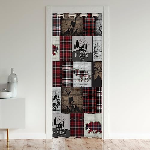 Hunting Bear Blackout Curtain
