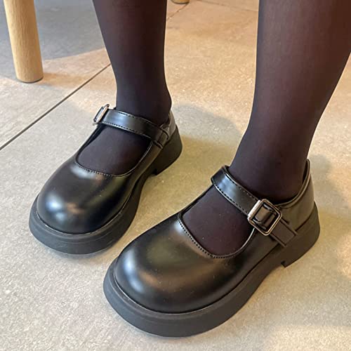 Baby Girls Mary Jane Shoes with Soft Soles Slip on Classic Wedding Dress Mary Jane Lightly Baby Comfort Sneaker Shoes Little/Big Girls2