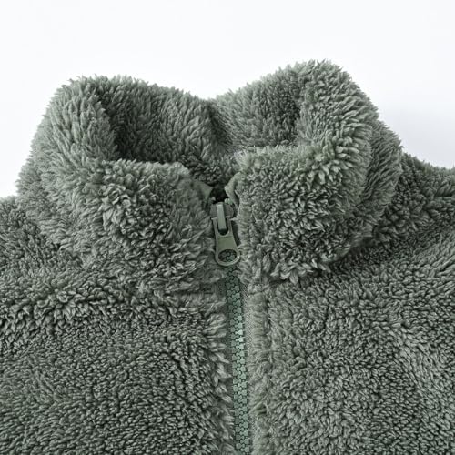 Warm Coat 2024 New Boys Girls Spring Autumn Solid Color Stand Up Collar With Pockets Long Sleeved Jacket 2025 New3