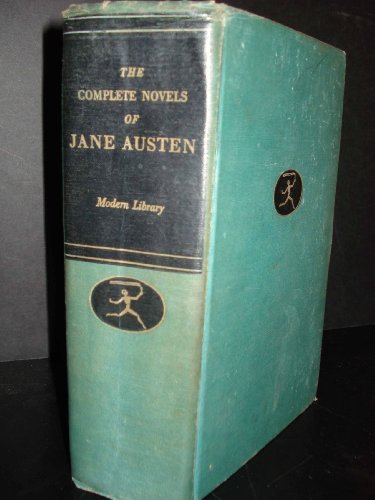 The Complete Novels of Jane Austen: Sense and S... 0394604369 Book Cover