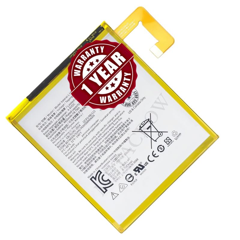 Original L18D1P32 | L19D1P32 Battery Compatible for Lenovo Tab M10 HD (TB-X505F, TB-X505L, TB-X505X, TB-X605F, TB-X605L, TB-X605M) - (5000mAh) - 1... - Image 5