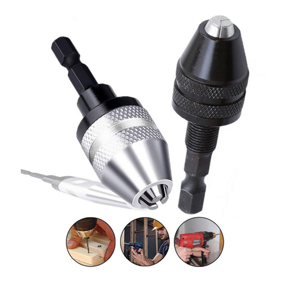 Hex Shank Keyless Chuck Collet Capacity 