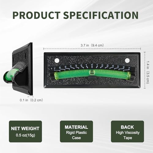 Rv Level Bubble 2-Pack, Bubble Level for Rv, Precision Leveling, Compatible with Adhesive, Camper,Trailer Leveling Bubble, Levels for Long-Lasting Use In Multiple Scenarios