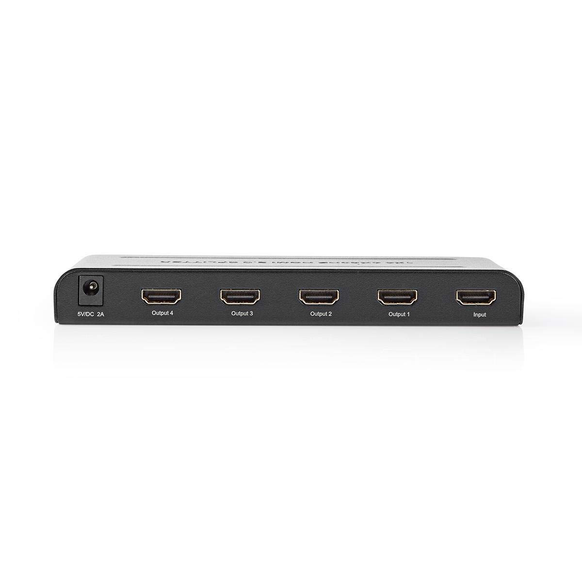 Nedis VSPL3474AT répartiteur vidéo HDMI 4X HDMI