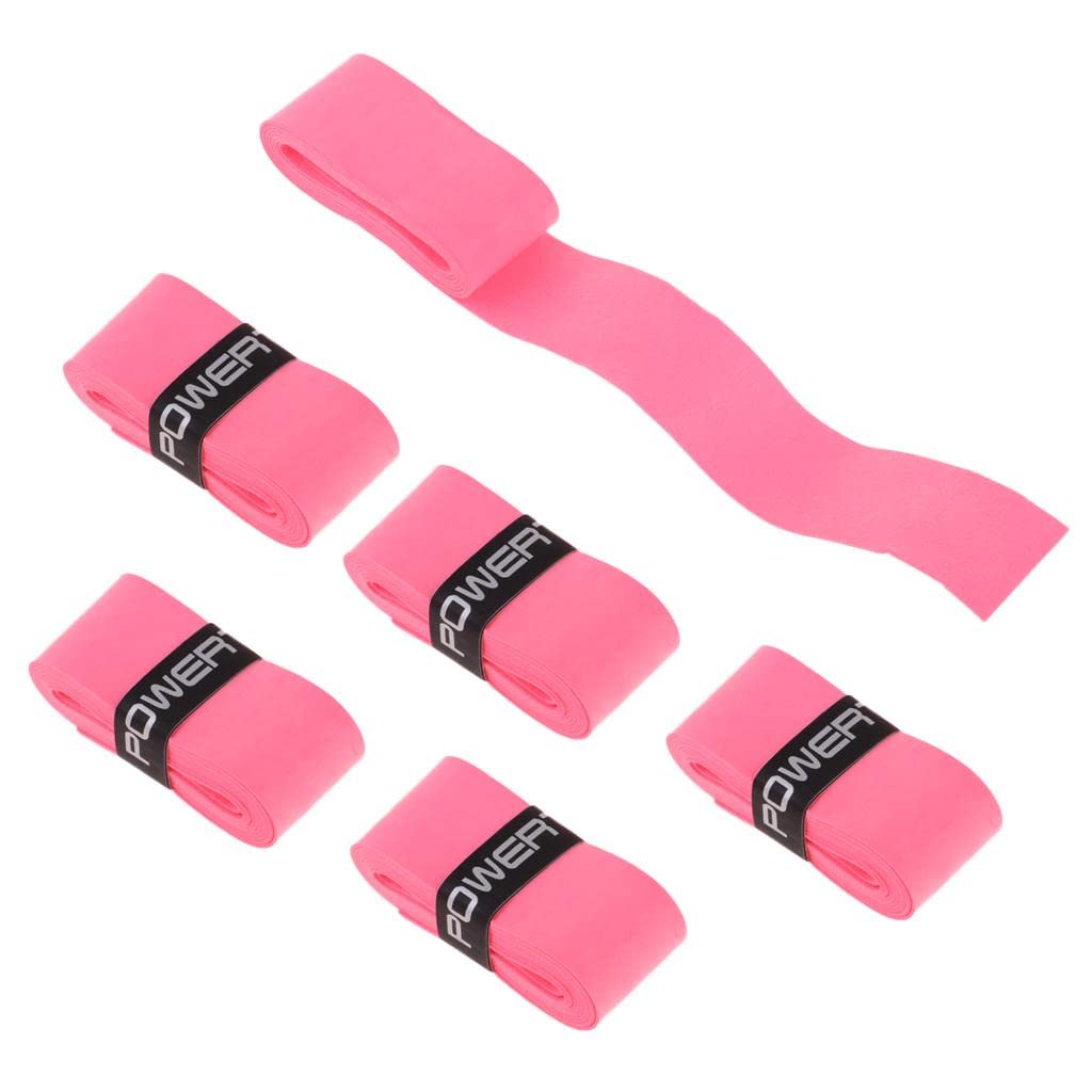 BNF® 6 Pieces Tennis Badminton Squash Racket Grip Overgrip Tape Pink | Sporting Goods | Tennis & Racquet Sports | Tennis | Grips | 6 Pieces Racquet Grips-image-22
