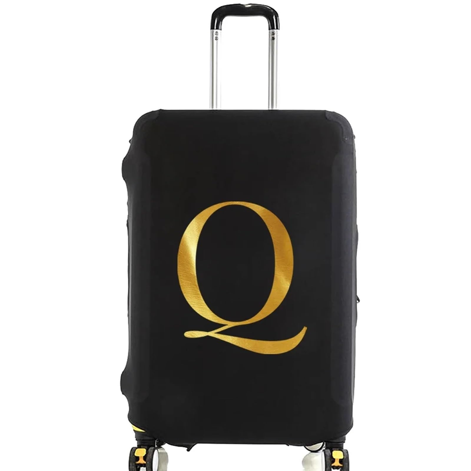 Coperture per valigie Custodia da viaggio Custodia elastica Custodia protettiva for bagaglio for trolley da 18-28 pollici Custodia antipolvere Serie di lettere Accessori da viaggio(8letterQ,XL)