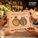 Imagen de RAOPNHS Regalo Boda Ideal Tarjeta Madera Para Entregar Dinero Efectivo