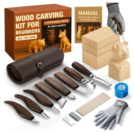 Complete Wood Carving Kit for Beginners