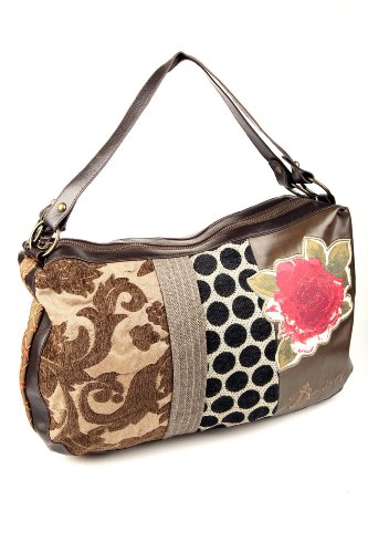 Desigual Women's Parches Everyday Bag 28X50436001 U Brown