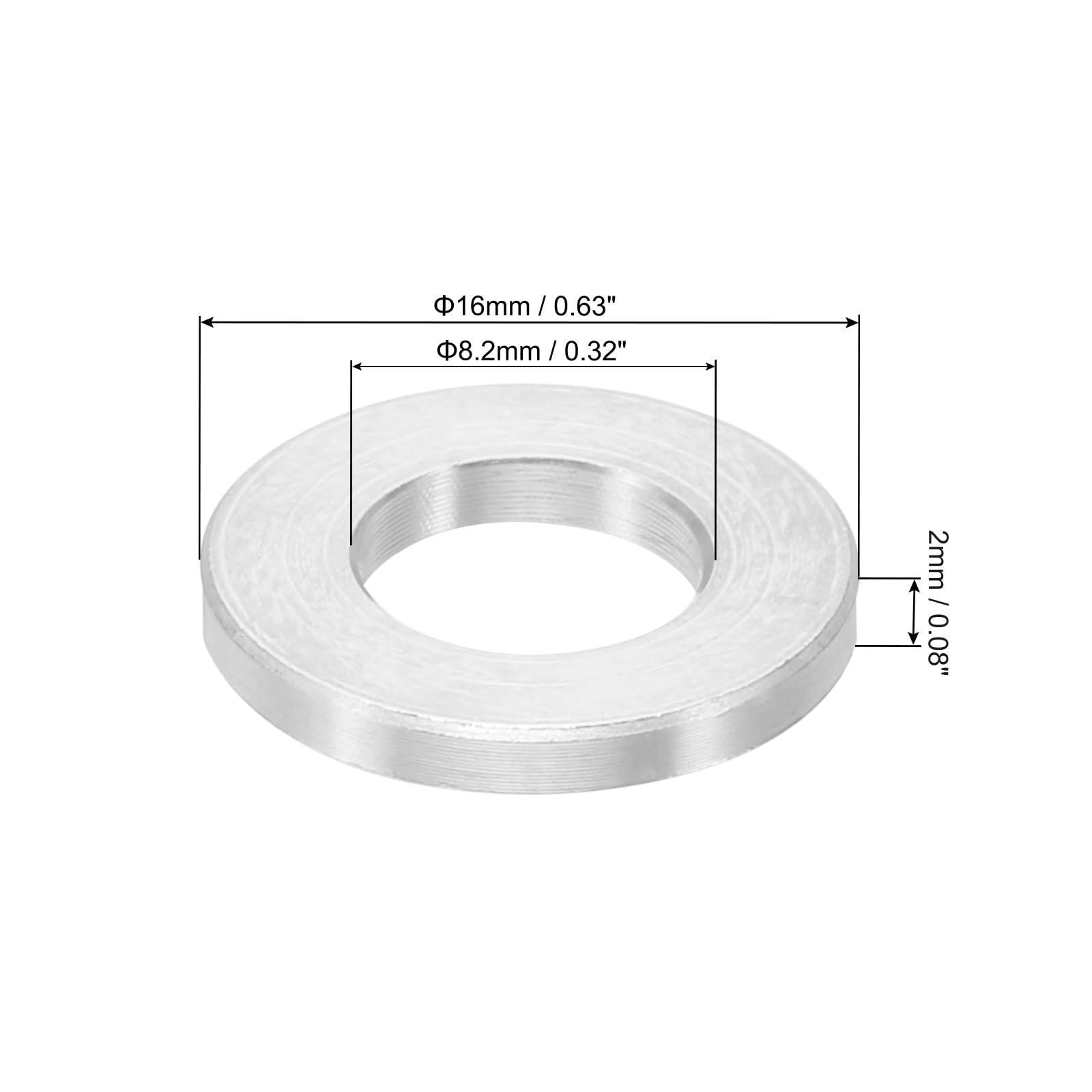 PATIKIL M8 Aluminum Spacers - Image 2