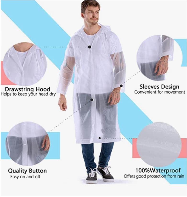 Recopilación de Impermeables para Lluvia Mujer Top 5. 29 Impermeables para Lluvia Mujer marca NDOOL (2)