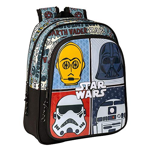 Star Wars  Astro : Mochila Safta Escolar Infantil  270x100x330mm