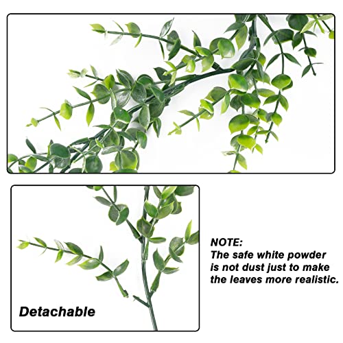 Cocoboo Eucalyptus Garland 5 Pack 30Ft Greenery Garland Bulk, Faux Green Garland Fake Hanging Plants For Wedding Table Arch Classroom Wall Decor (Grey Green) #TOP2