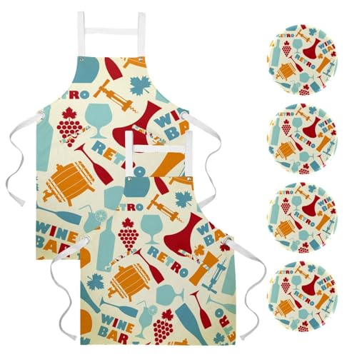 Tablier de cuisine pour nettoyage de la maison et protection anti-taches