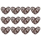 Les décorations en forme de cœur en osier sont parfaites pour le bricolage dans divers travaux manuels et peuvent être combinées avec diverses choses. Vous pouvez utiliser ces boules décoratives en rotin pour réaliser votre créativité et votre imagination et ajouter une touche de nature à votre maison, comme accrocher ces boules en osier naturel en forme de cœur au mur, ou les enfiler avec des lumières, ou les mettre dans un vase transparent.