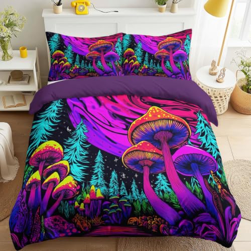Housse de couette microfibre douce lit 160x200 premium durable - 2