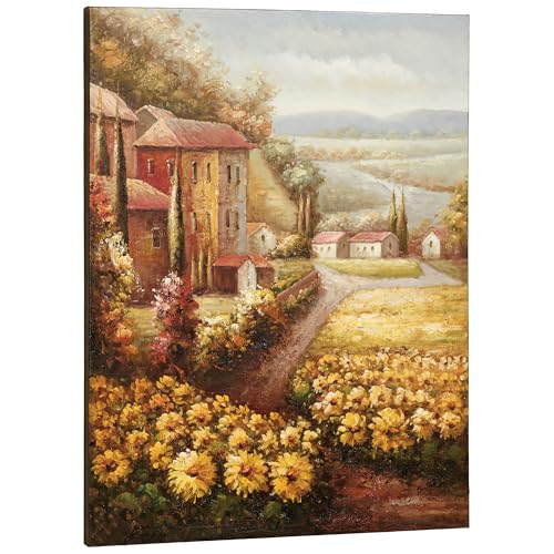 Touch of Class Italian Countryside Canvas Wall Art Multi Warm