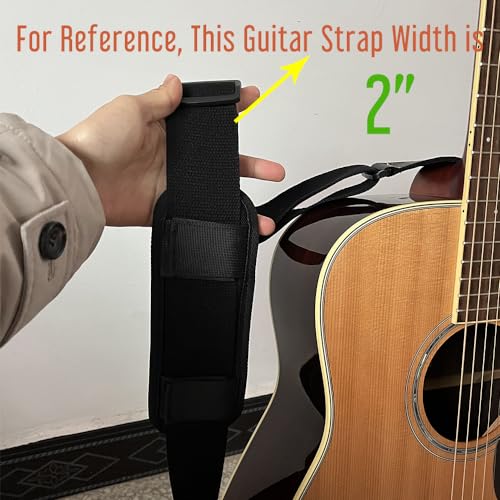 Image of Shoulder Strap Pad, Removable Strap Pad Cushion for Duffel Bag Guitar Strap, Messenger, Travel Luggage Bags