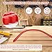 Qivine 78inch Woodworking Profiling Strip for Router Guide, Flexible Curve Template Tool, Woodwork Tool Flexible Curve Router Templates for DIY Furniture, Cabinet and Table Edge Molding