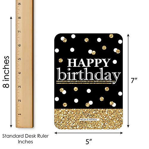 Big Dot Of Happiness Adult Happy Birthday - Gold - Find The Guest Bingo Cards And Markers - Birthday Party Bingo Game - Set Of 18 #TOP3
