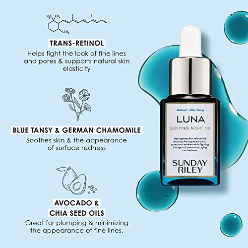 Sunday Riley SUNDAY RILEY-LUNA OIL 35ML Luna Retinol Sleeping Anti Aging Night Face Oil thumb #4