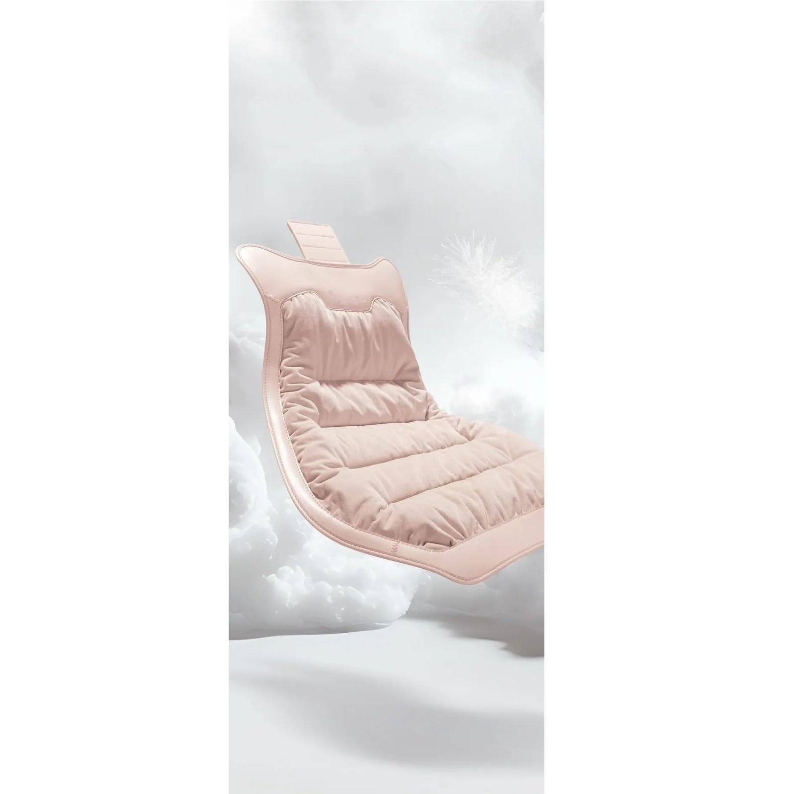 protector asiento coche Funda Universal Para Asientos De Coche De 5 Plazas, De Plumón De Invierno, Transpirable, Para Mayor Protección, Fácil De Instalar Y Con Un Bonito Interior.(Pink)