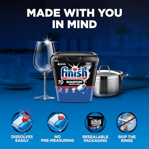Save 30% on Finish Quantum Infinity Shine Dishwasher Pods - 70 Count