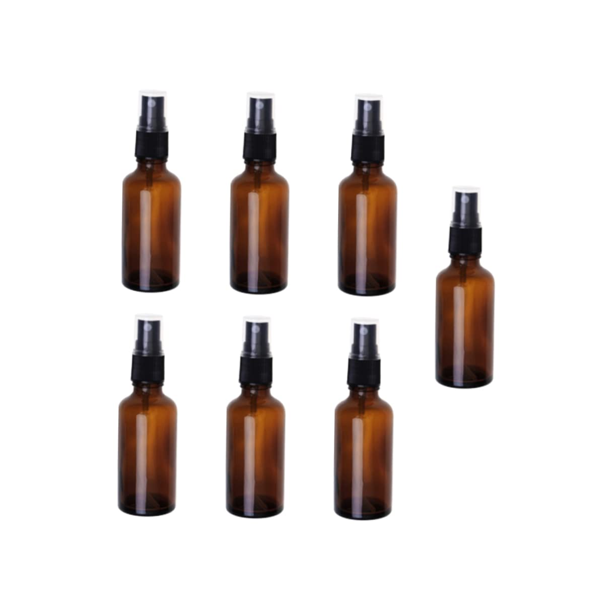 FOMIYES 14 Braune Teilig Sprayflasche Wiederbefüllbar Langlebig Kompakt Uv Beständig für Emulsion Ätherische Öle Kosmetik Reiseset