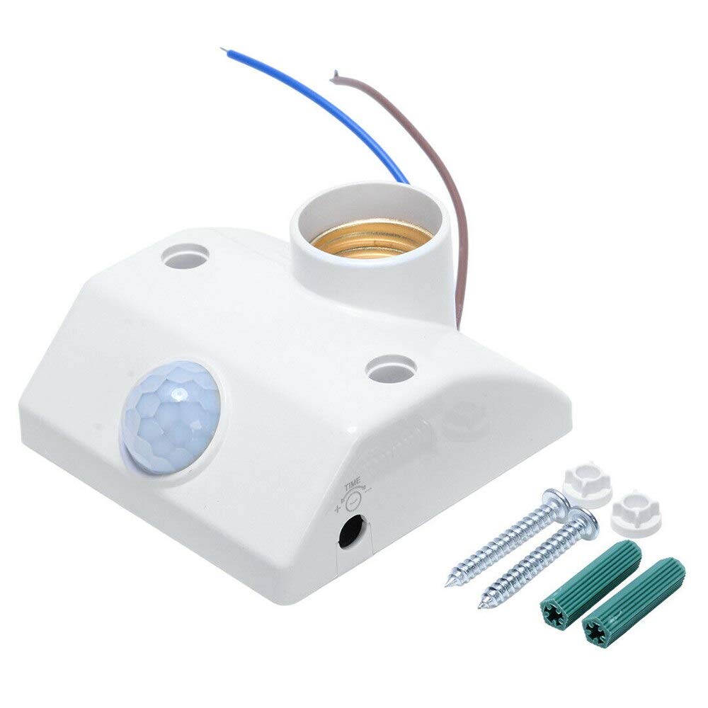 Dale Movimiento A Tus Luces: 2 Adaptadores E27 Con Detector PIR | Seguridad Y Ahorro