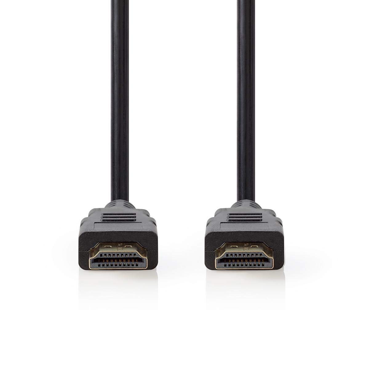 NEDIS - High Speed HDMI ™ Cable with Ethernet - 18 Gbps - 5 m - Round - PVC - Black - Image 3
