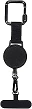 Retractable Anti-Theft Phone Strap - Adjustable Security Tether for Outdoor & Commuter Use, Strap Accessories Phone Case Anchor Sweat-Resistant Holder for Hiking, Skiing & Daily Activities