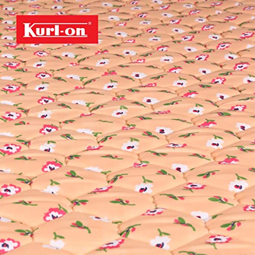 Image of Kurl-On Mattress | Mattress Single Bed, High Density Foam Mattress, 6-Inch Bed Mattress, Mattress Single Size, Sturdy Heavy Duty Foam (78x36x6 Inches, Medium Firm Support)-Jade P