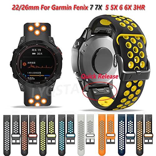Correa de silicona de alta resistencia para Garmin Descent MK2 2