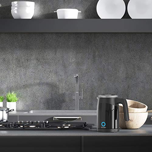 Arendo 0.5l Edelstahl Wasserkocher mit Temperatureinstellung im Doppelwand-Design - 0,5l Wasser-Füllmenge - 5 Temperaturstufen einstellbar - Single Teekocher - Warmhaltefunktion - Energiesparend - Image 6