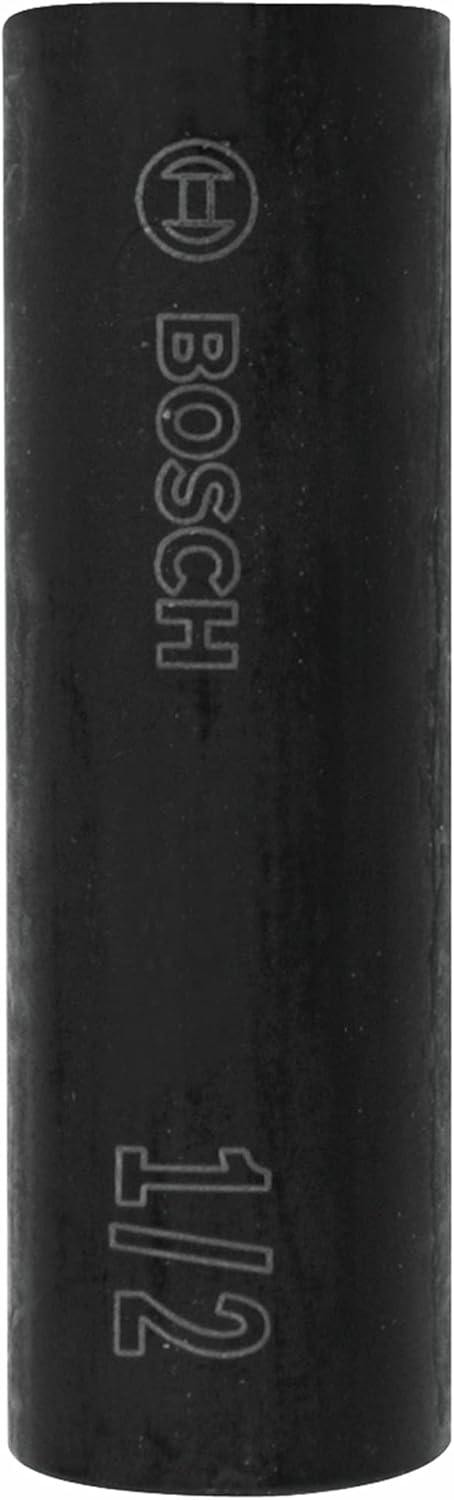 BOSCH 27259 1/2 In., 3/8 In. Shank Impact Tough Deep Well Socket for Applications in High Torque Driving and Fastening