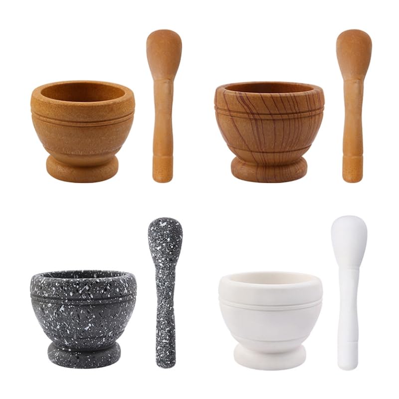Pestle and Mortar Mortar and Pestle Set Grinder Press Crusher Masher