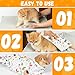 Jieffifa Professional Cat Grooming Wrap - Adjustable Cat Restraint Blanket for Stress-Free Nail Clipping, Soft Breathable Cat Wrapping Bag with Safety Straps for Vet Visits & Pet Grooming（Large）