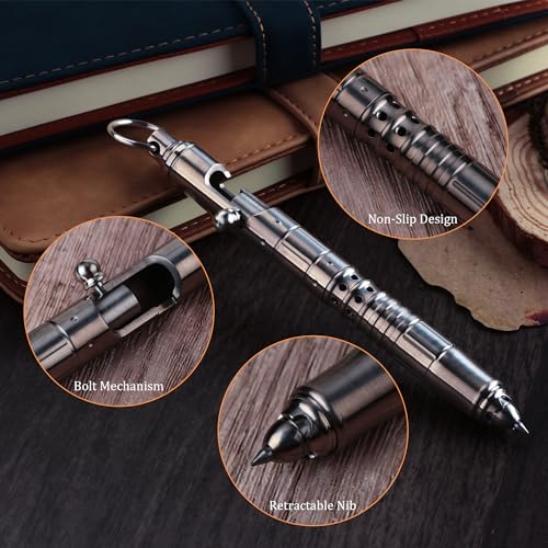 Stylo à bille titane SMOOTHERPRO un cadeau durable au design unique - 3