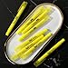 Mr. Pen- No Bleed Gel Bible Highlighters, Yellow, Pack of 8