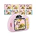 Kids Camera, Digital Video Camera Children Creative DIY Camcorder with Rechargeable Battery Birthday / Christmas / New Year Toy Gifts for 3 4 5 6 7 8 9 10 Year Old Girls with 32GB SD Card