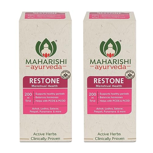 Maharishi Ayurveda Restone Syrup - Natural Supplement for Women with 15+ Herbs | Ideal for Women's H...