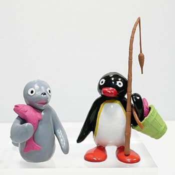 Amazon.co.jp: ピングー PINGU PVC人形 ピングー／ロビ