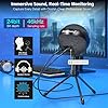 ZealSound USB Microphone for PC, Laptop, iPhone, PS4/PS5 – Active Noise Cancelling Mic with Touch Mute, Echo,RGB & Volume Controls,Monitor Jack–Ideal for Podcasting,ASMR,Streaming, Zoom,YouTube,Twitch #3