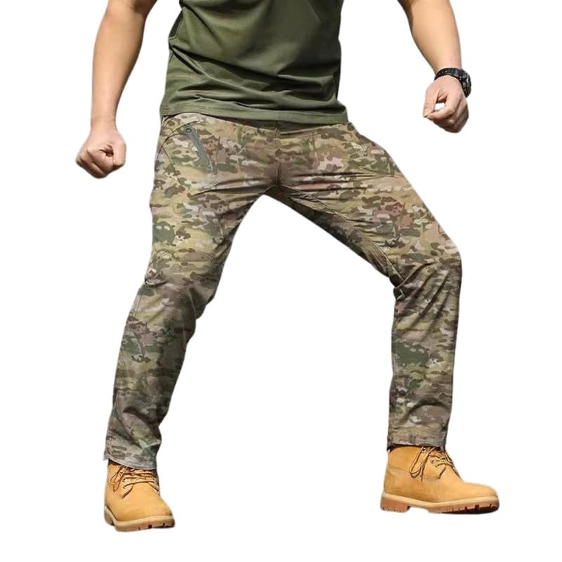 Mastyle Men's Tactical Assault Pants – Lightweight Military Combat Cargo Trousers for Outdoor & Urban Adventures-image-10